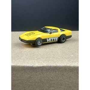 TYCO HO scale slot racing car TYCO Chevy Vette Ho Slot Car Untested